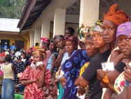 Photo credit: Internation Foundation for Electoral Systems