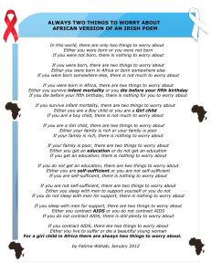 Two-things-to-worry-about