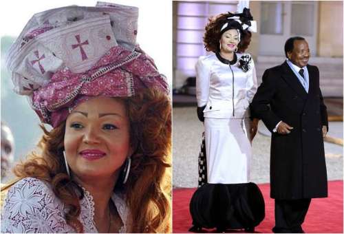 The Flashy Famous First Lady of Cameroon, Chantal Biya